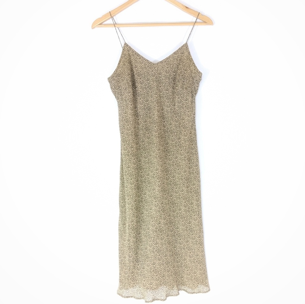 Ann Taylor Women's Silk Spaghetti Strap Dress - 4